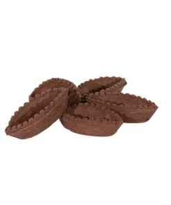 Barchette di Pasta Frolla al Cacao