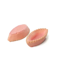 Barchette di Pasta Frolla Glassate a Fragola