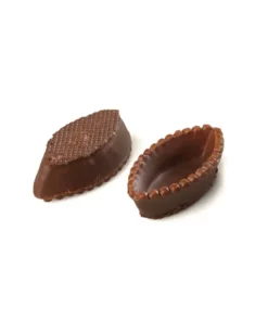 Barchette di Pasta Frolla glassate al Cioccolato