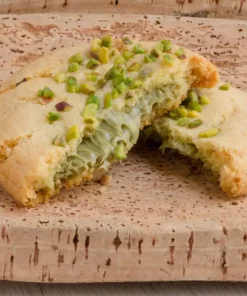 Biscotti farciti con la crema al pistacchio 18%