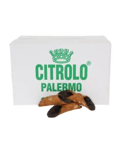 Cialde Cannolo Siciliano Grande glassato al cioccolato