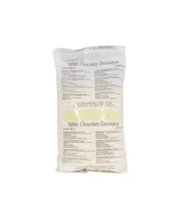 Codette di cioccolato puro bianco per torte