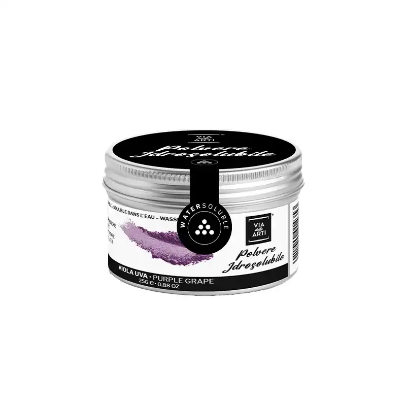 Colorante in polvere idrosolubile viola uva