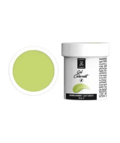 Colorante verde chiaro in gel, 30 gr