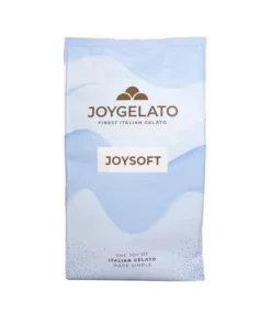 Confezione del prodotto preparato in polvere per gelato soft allo yogurt