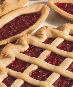 Farcitura di ciliegie rosse