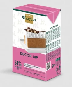 Panna Decor Uip 24% di grassi, zuccherata