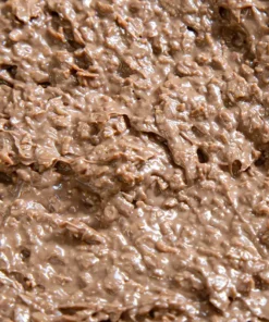 Pralinato al cioccolato al latte con fiocchi di cocco e crepes