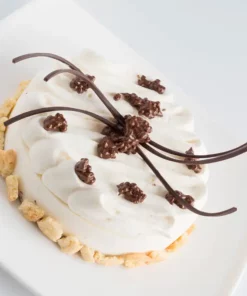 Crema al Cacao e latte con cereali croccanti