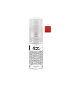 Colorante in polvere perlato pump rosso, per dolci ed alimenti, 10 g