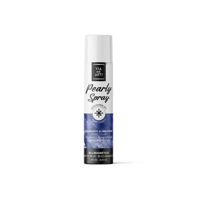 Colorante spray blu perlato, 25 ml