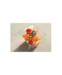 Applicazione della Coppetta charme trasparente per gelato e semifreddo