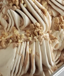 Crema al Caramello con granella di biscotto