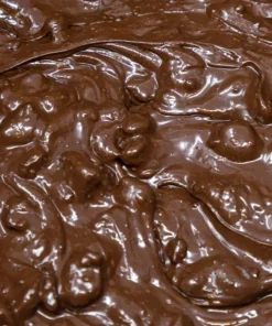 Crema al cioccolato con granella di biscotti al cacao