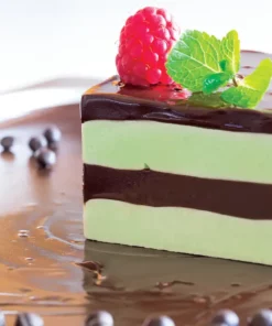 Cremino realizzato con la pasta menta