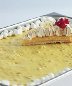 Diverse applicazioni della crema al limone con granella di biscotto