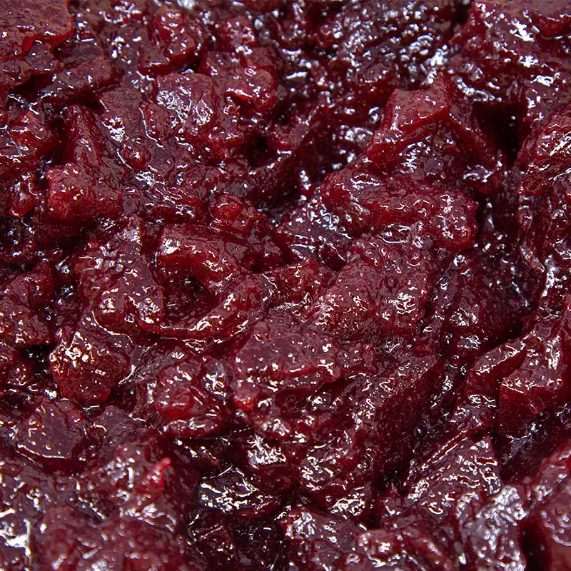 Farcitura di visciole, con il 45% di frutta