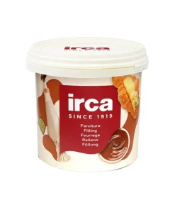 Fusto contenente il pralinato di mandorle e nocciole, 5 kg