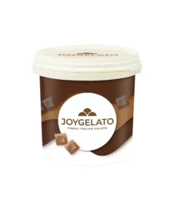 Fusto contenente la copertura arancio per gelato