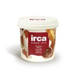 Fusto contenente la crema di gianduia resistente alla cottura