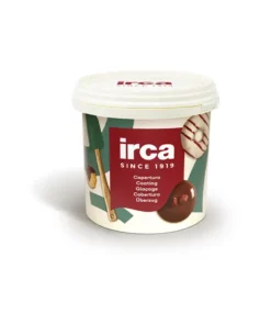 Fusto contenente la glassa a specchio al cioccolato fondente, 6 kg