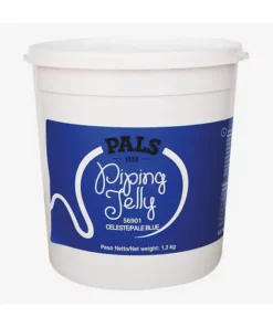 Gelatina per decorare torte azzurra