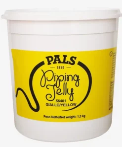 Gelatina per decorare torte gialla