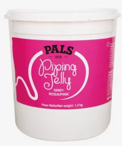 Gelatina per decorare torte rosa