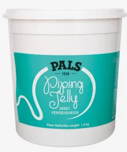 Gelatina per decorare torte verde