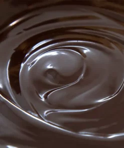 Glassa a specchio al cioccolato fondente