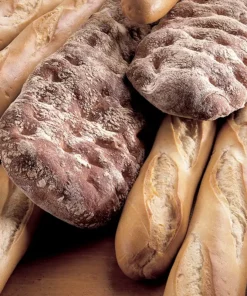 Pane realizzato con la pasta acida in polvere