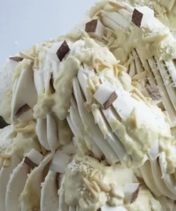 Pasta Cioccolato BIanco con Cocco e mandorle