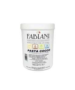 Barattolo contenente la pasta cocco