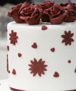 Pasta di zucchero bianca per modellaggio