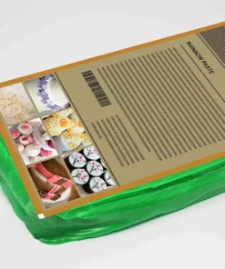 Pasta di zucchero verde