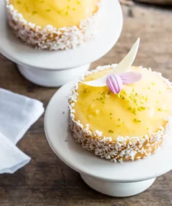 Tortino con la crema pasticcera alla vaniglia