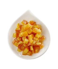 Scorzone d'arancio a cubetti semicandito