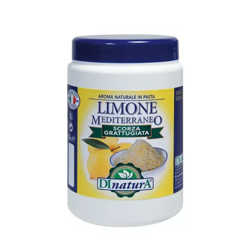 Aroma Limone naturale in pasta con Scorze Grattugiate