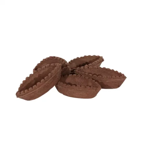 Barchette di Pasta Frolla al Cacao