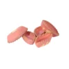 Barchette di Pasta Frolla Glassate a Fragola