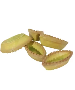Barchette in Pasta Frolla glassate a Limone