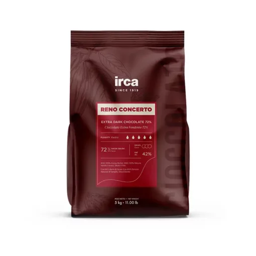 Cioccolato fondente professionale 72% di cacao
