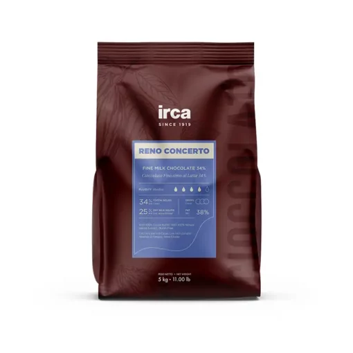 Cioccolato al latte professionale 34%