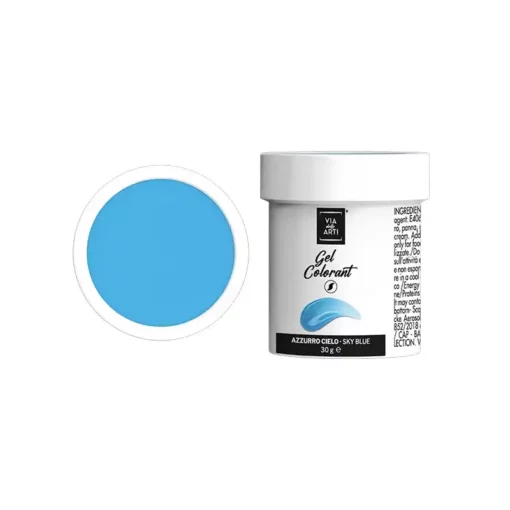 Colorante azzurro in gel per torte e dolci