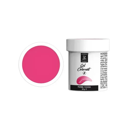 Colorante fucsia in gel per alimenti