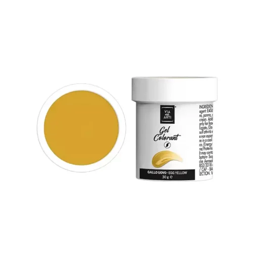 Colorante in gel Giallo uovo per dolci e torte