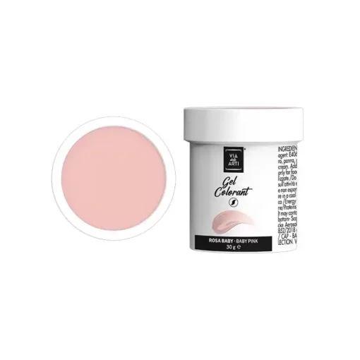 Colorante rosa baby in gel. 30 gr