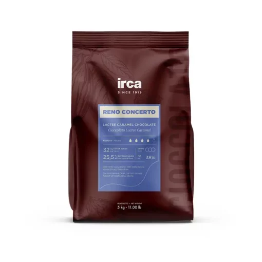 Cioccolato professionale al latte e caramello