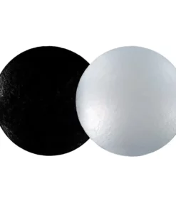 Disco sottotorta nero cromo varie misure