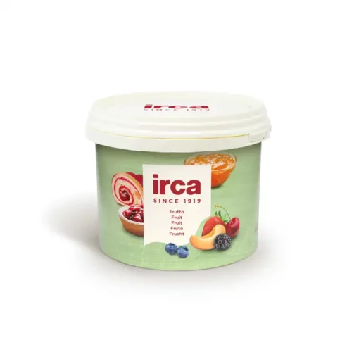 Fusto contenente la confettura di albicocche al 35% di frutta